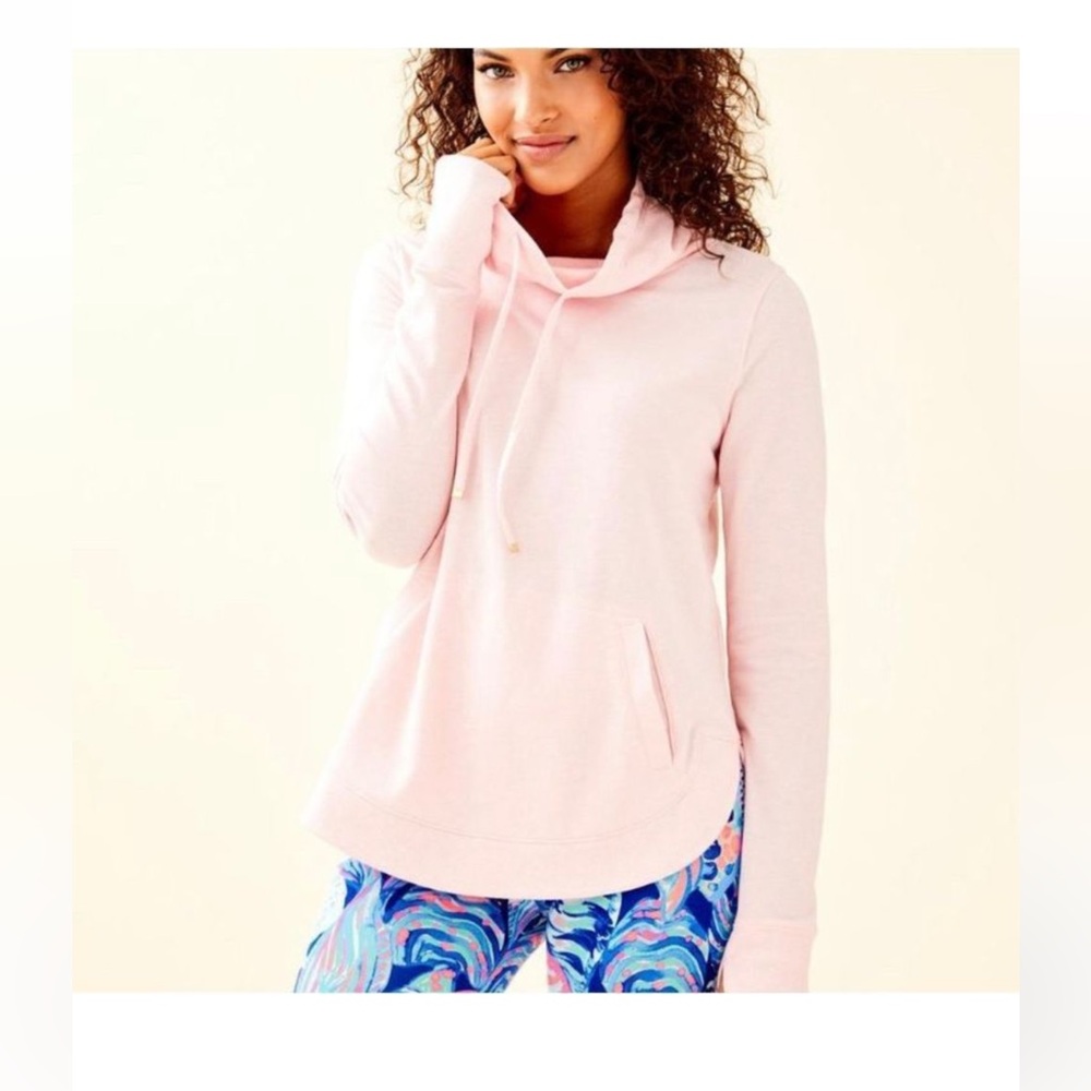 Lilly Pulitzer French Terry Cowl Neck Sweater